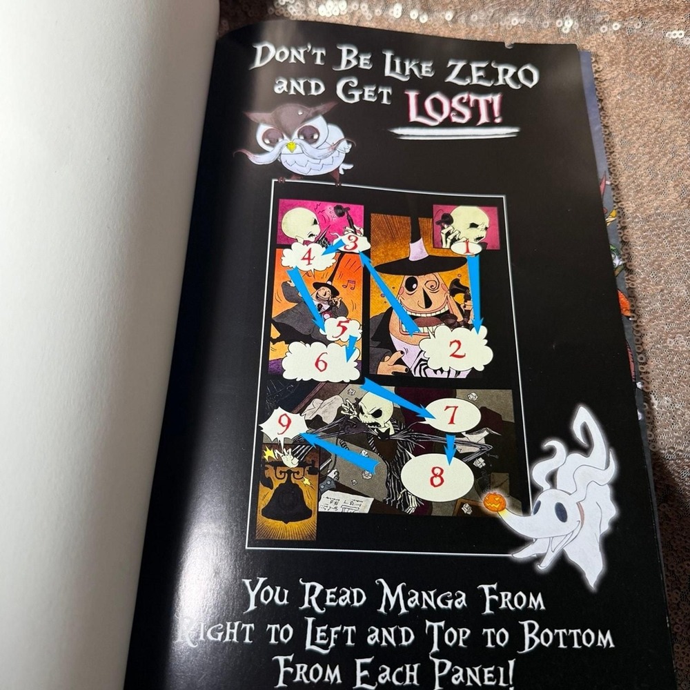 Disney Nightmare Before Christmas Zero's Journey Book 1 Manga TOKYOPOP Jack Skel - Picture 3 of 5